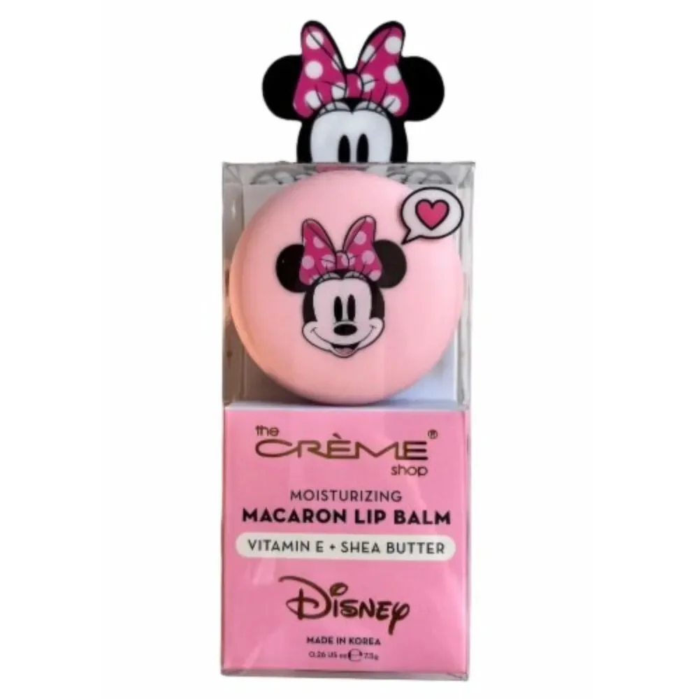 NEW The Creme Shop X Disney Mickey & Minnie Hydrating Macaroon Lip Balm